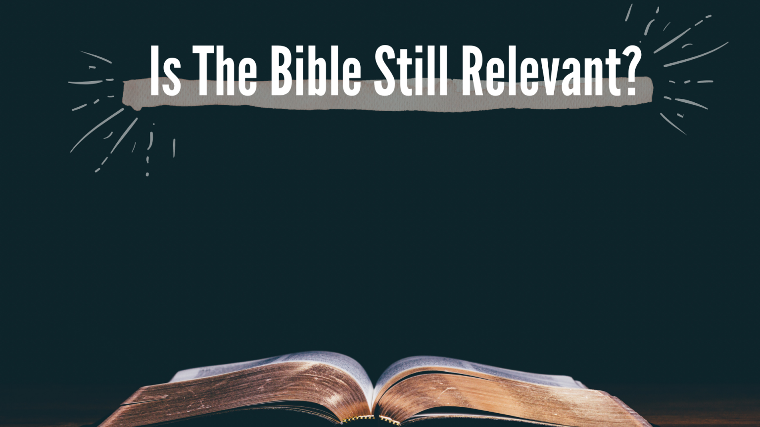 How the Bible Is Relevant for Us Today w/ Dr. Michael Dauphinais ...